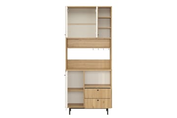 Donae Highboard - Ek/Vit - Förvaring - Förvaringsmöbler - Byrå