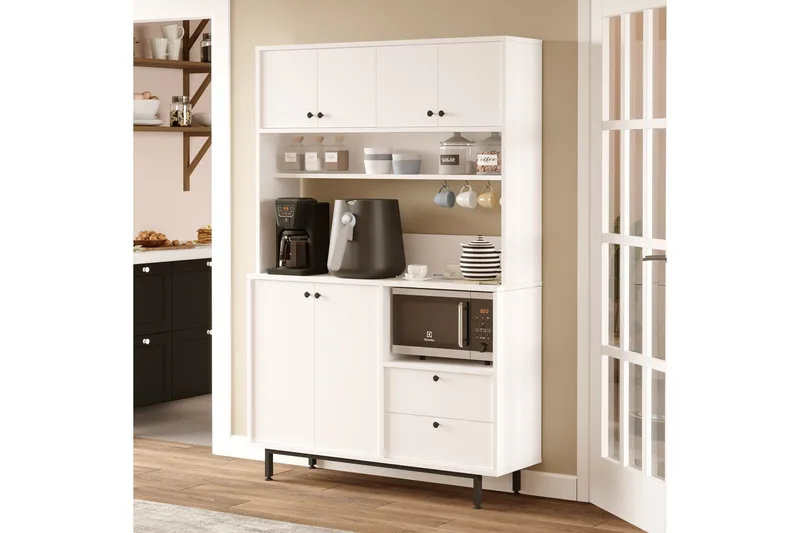 Donae Highboard - Vit - Förvaring - Förvaringsmöbler - Byrå