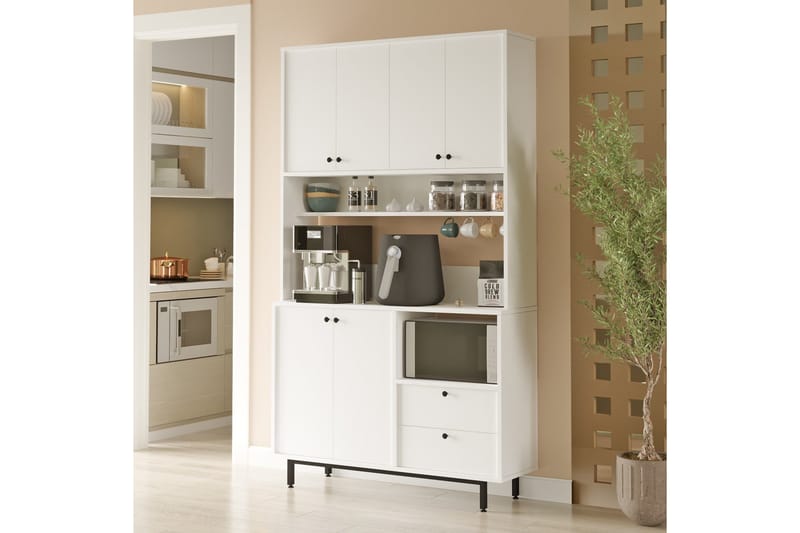 Donae Highboard - Vit - Förvaring - Förvaringsmöbler - Byrå