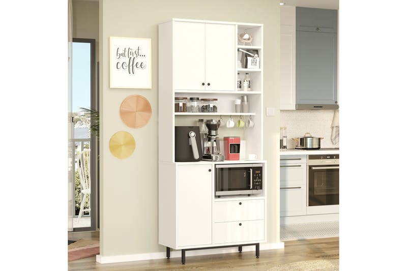 Donae Highboard - Vit - Förvaring - Förvaringsmöbler - Byrå