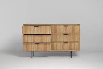 Dravo Byrå 150 cm - Naturlig hickory - Förvaring - Förvaringsmöbler - Byrå