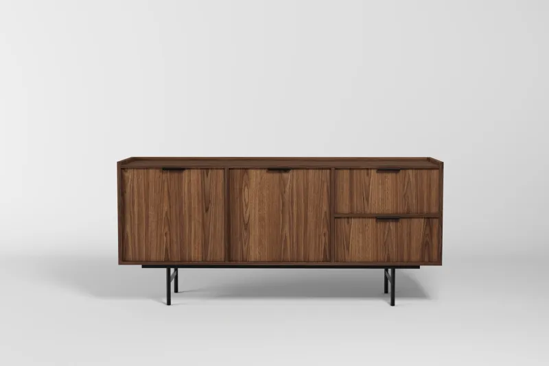Dravo Skänk 68x150 cm - Warmia valnöt - Förvaring - Förvaringsmöbler - Skänkar & sideboards