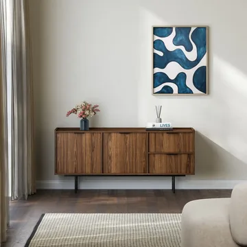 Dravo Skänk 68x150 cm - Warmia valnöt - Förvaring - Förvaringsmöbler - Skänkar & sideboards
