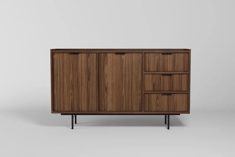 Dravo Skänk 90x150 cm - Warmia valnöt - Förvaring - Förvaringsmöbler - Skänkar & sideboards