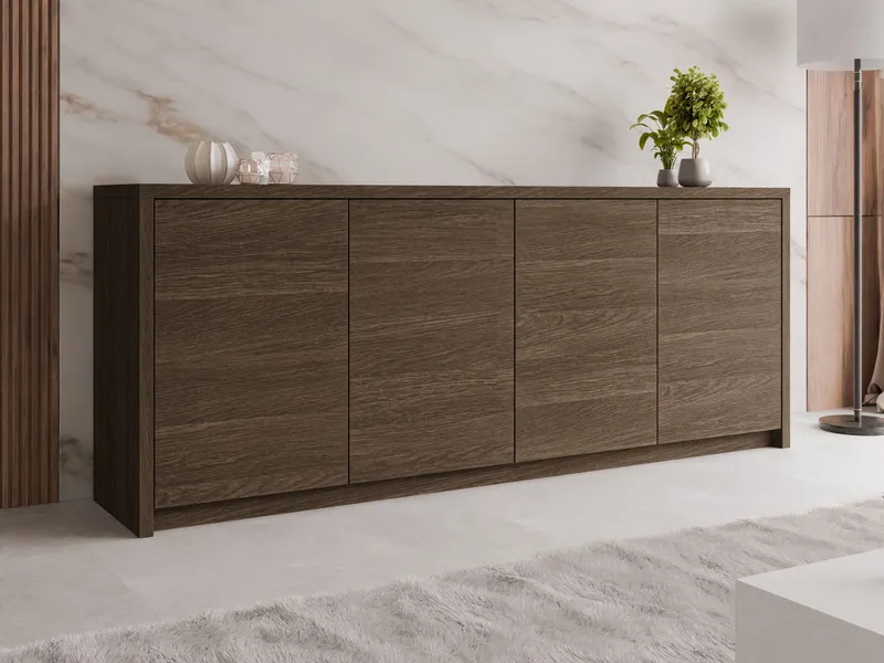 Driva Skänk 198 cm - Brun - Förvaring - Förvaringsmöbler - Skänkar & sideboards