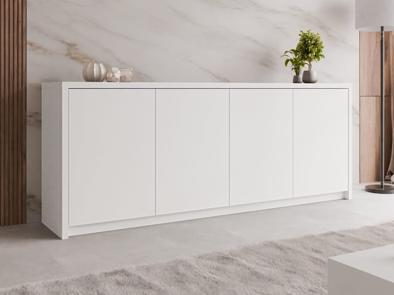Driva Skänk 198 cm - Vit - Förvaring - Förvaringsmöbler - Skänkar & sideboards