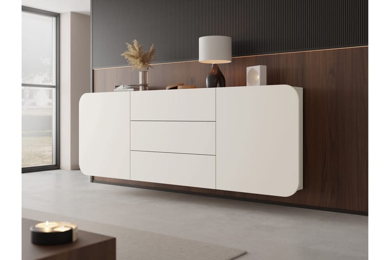 Duartina Skänk 200x36 cm - Beige - Förvaring - Förvaringsmöbler - Skänkar & sideboards
