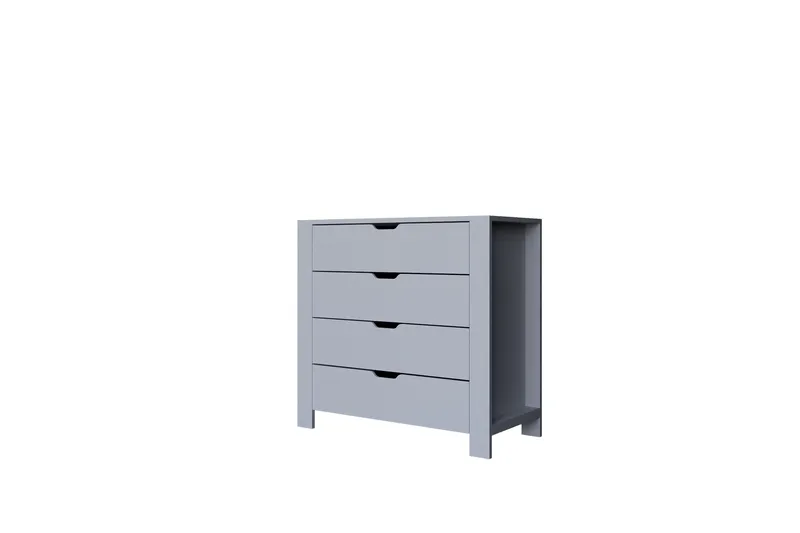 Durusu Byrå 90 cm - Vit - Förvaring - Förvaringsmöbler - Byrå