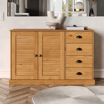 Edith Skänk 125x80 cm i Furu - Brun - Förvaring - Förvaringsmöbler - Skänkar & sideboards