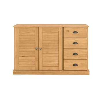 Edith Skänk 125x80 cm i Furu - Brun - Förvaring - Förvaringsmöbler - Skänkar & sideboards