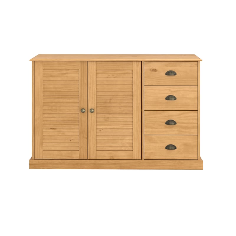 Edith Skänk 125x80 cm i Furu - Brun - Förvaring - Förvaringsmöbler - Skänkar & sideboards
