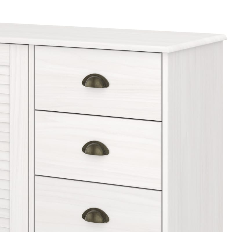Edith Skänk 125x80 cm - Vit - Förvaring - Förvaringsmöbler - Skänkar & sideboards