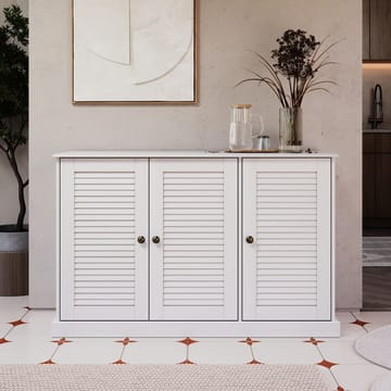 Edith Skänk 125x80 cm - Vit - Förvaring - Förvaringsmöbler - Skänkar & sideboards