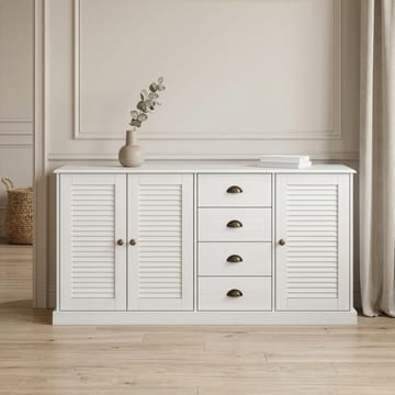 Edith Skänk 166x80 cm - Vit - Förvaring - Förvaringsmöbler - Skänkar & sideboards