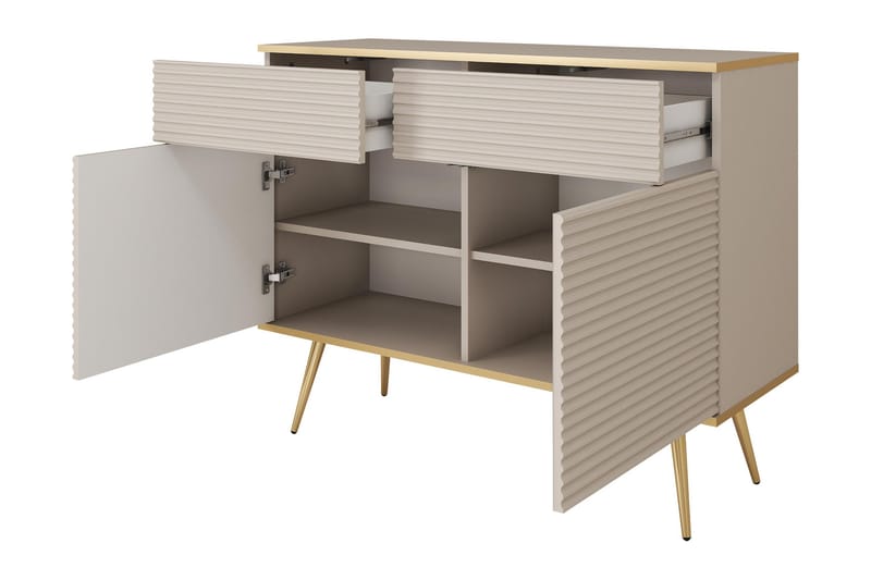 Edson Byrå 107 cm - Beige - Förvaring - Förvaringsmöbler - Byrå