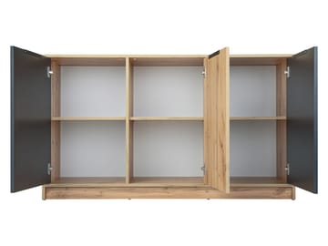 Escaldes Skänk 138 cm - brun, vit - Förvaring - Förvaringsmöbler - Skänkar & sideboards
