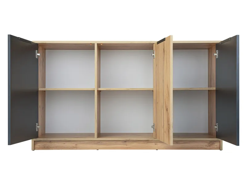 Escaldes Skänk 138 cm - brun, vit - Förvaring - Förvaringsmöbler - Skänkar & sideboards