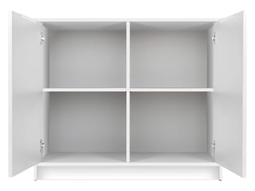 Escaldes Skänk 94 cm - brun, vit - Förvaring - Förvaringsmöbler - Skänkar & sideboards