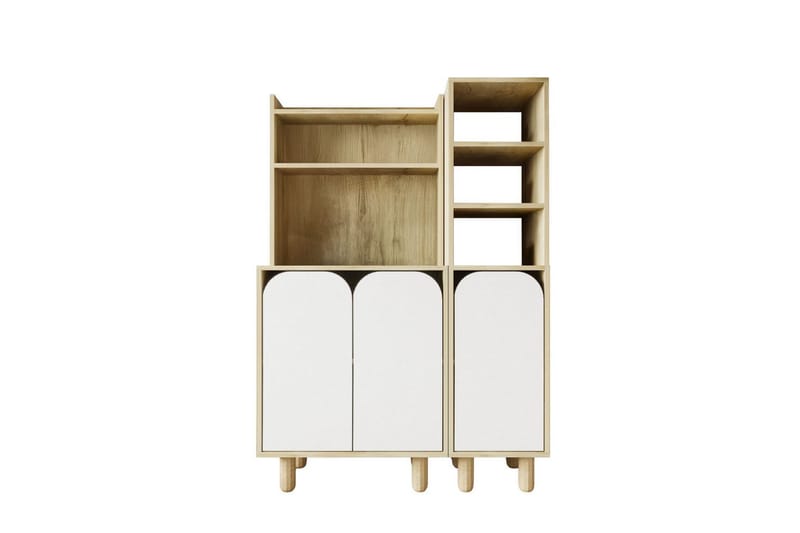Estra Highboard - Beige/Vit - Förvaring - Förvaringsmöbler - Byrå