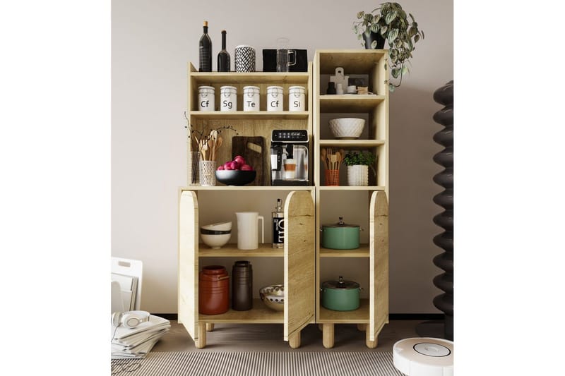 Estra Highboard - Brun - Förvaring - Förvaringsmöbler - Byrå