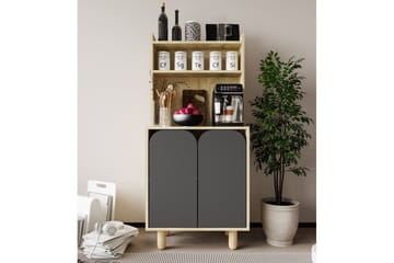 Estra Highboard - Brun/Antracit - Förvaring - Förvaringsmöbler - Byrå