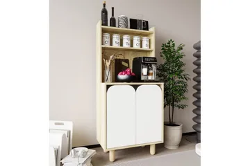 Estra Highboard - Brun/Vit - Förvaring - Förvaringsmöbler - Byrå