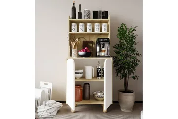 Estra Highboard - Brun/Vit - Förvaring - Förvaringsmöbler - Byrå