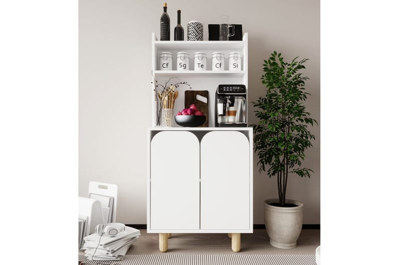 Estra Highboard - Vit - Förvaring - Förvaringsmöbler - Byrå