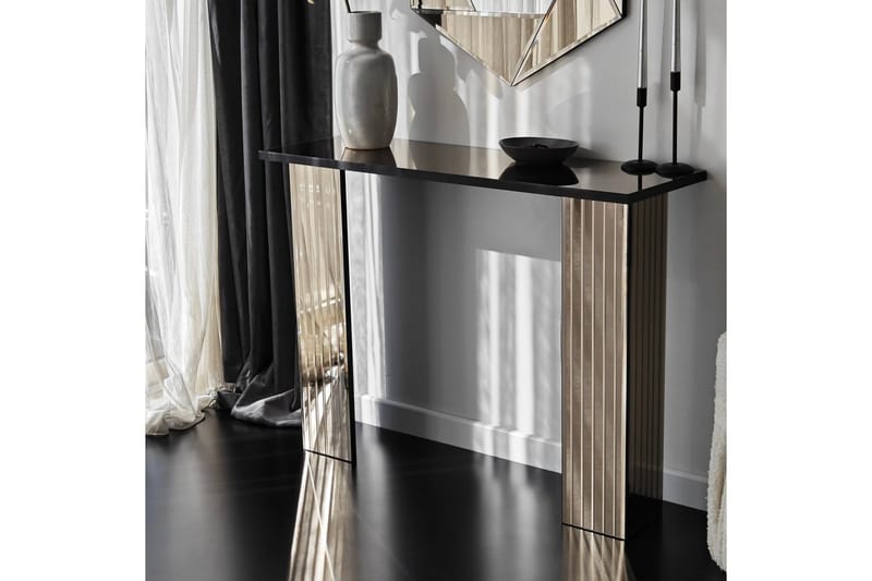 Ezlyn Byrå 105 cm - Brons - Möbler - Vardagsrum - Soffbord & vardagsrumsbord - Avlastningsbord & konsolbord