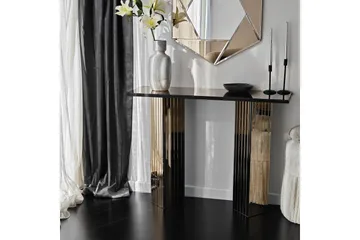 Ezlyn Byrå 105 cm - Brons - Möbler - Vardagsrum - Soffbord & vardagsrumsbord - Avlastningsbord & konsolbord