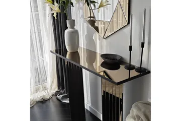 Ezlyn Byrå 105 cm - Brons - Möbler - Vardagsrum - Soffbord & vardagsrumsbord - Avlastningsbord & konsolbord