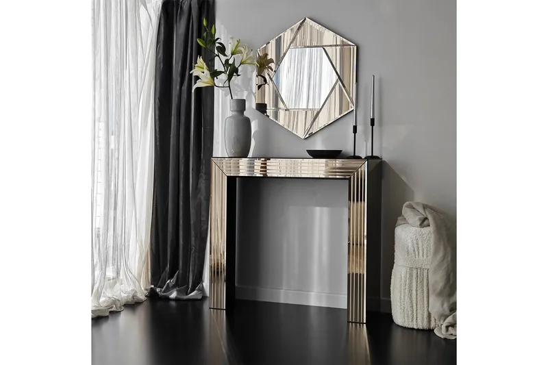 Ezlyn Byrå 91 cm - Brons - Förvaring - Förvaringsmöbler - Byrå