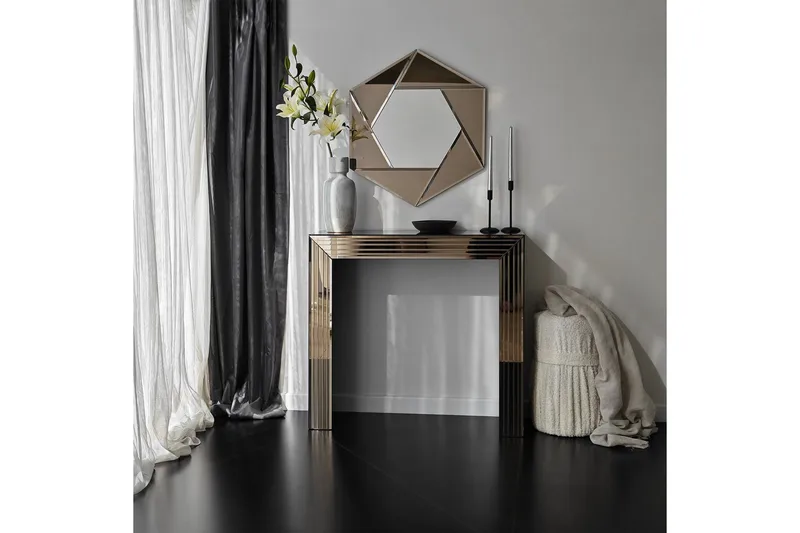 Ezlyn Byrå 91 cm - Brons - Förvaring - Förvaringsmöbler - Byrå