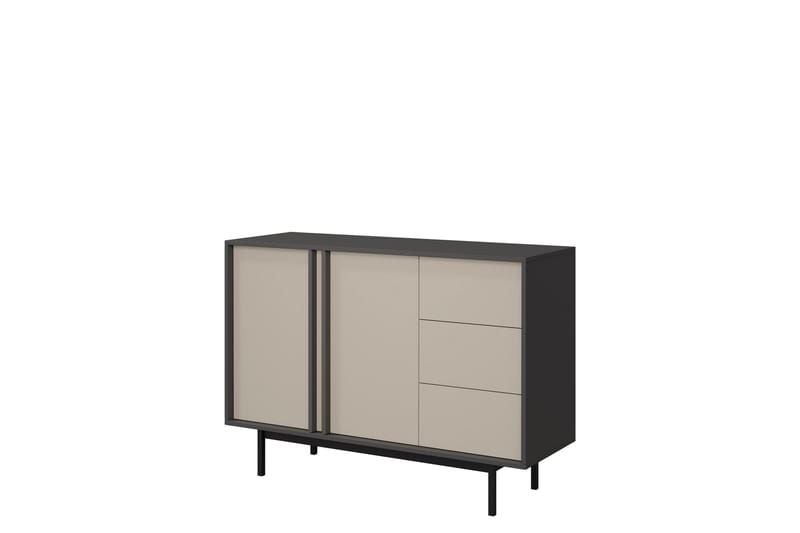 Farshian Skänk 123x43 cm - Grå/Beige - Förvaring - Förvaringsmöbler - Skänkar & sideboards