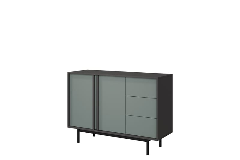 Farshian Skänk 123x43 cm - Grå/Grön - Förvaring - Förvaringsmöbler - Skänkar & sideboards
