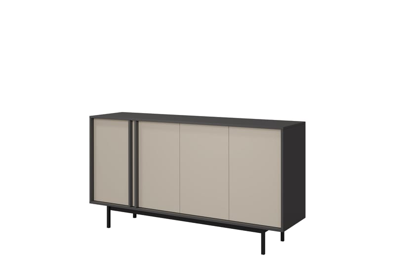 Farshian Skänk 163x43 cm - Grå/Beige - Förvaring - Förvaringsmöbler - Skänkar & sideboards