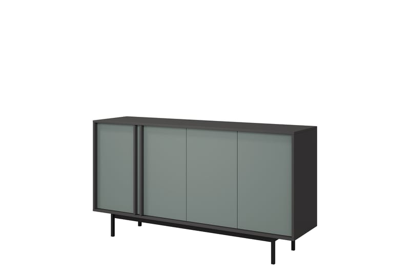 Farshian Skänk 163x43 cm - Grå/Grön - Förvaring - Förvaringsmöbler - Skänkar & sideboards