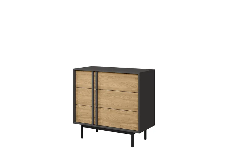 Farshian Skänk 93x43 cm - Grå/Brun - Förvaring - Förvaringsmöbler - Skänkar & sideboards