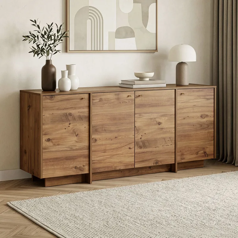 Farvik Konsolbord 180x82x45 cm - Atlantic Pine - Förvaring - Förvaringsmöbler - Skänkar & sideboards