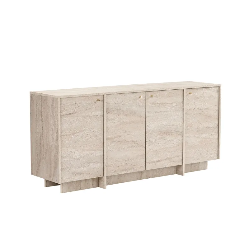Farvik Konsolbord 180x82x45 cm - Travertin - Förvaring - Förvaringsmöbler - Skänkar & sideboards