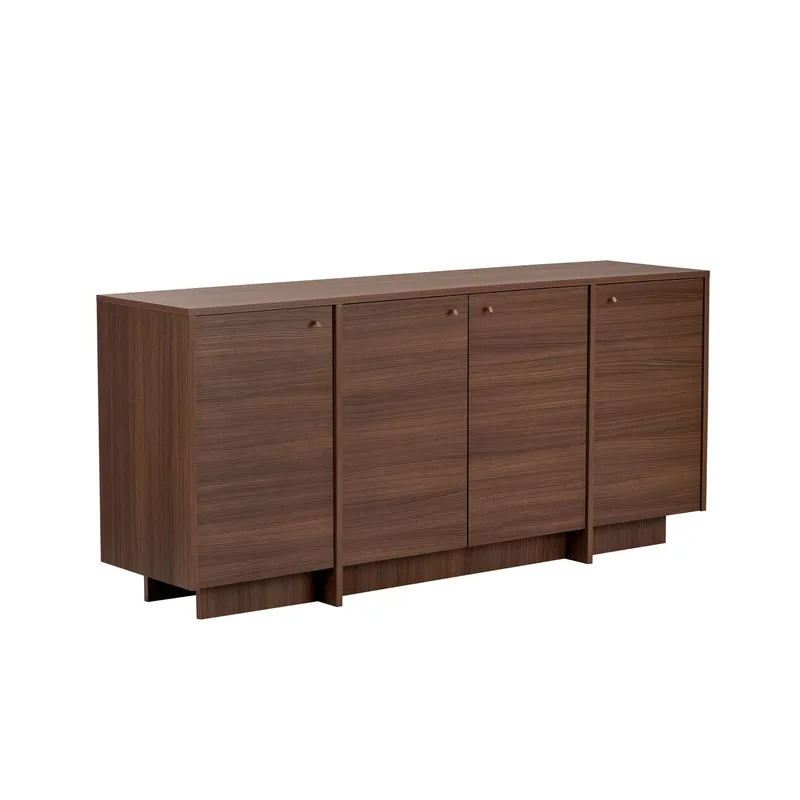 Farvik Konsolbord 180x82x45 cm - Valnöt - Förvaring - Förvaringsmöbler - Skänkar & sideboards