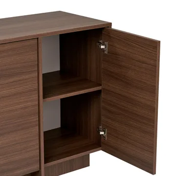 Farvik Konsolbord 180x82x45 cm - Valnöt - Förvaring - Förvaringsmöbler - Skänkar & sideboards