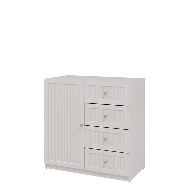 Fayric Byrå 90 cm, Beige