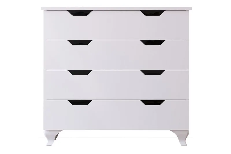 Feylor Hörnbyrå 86 cm - Matt Vit - Förvaring - Förvaringsmöbler - Byrå