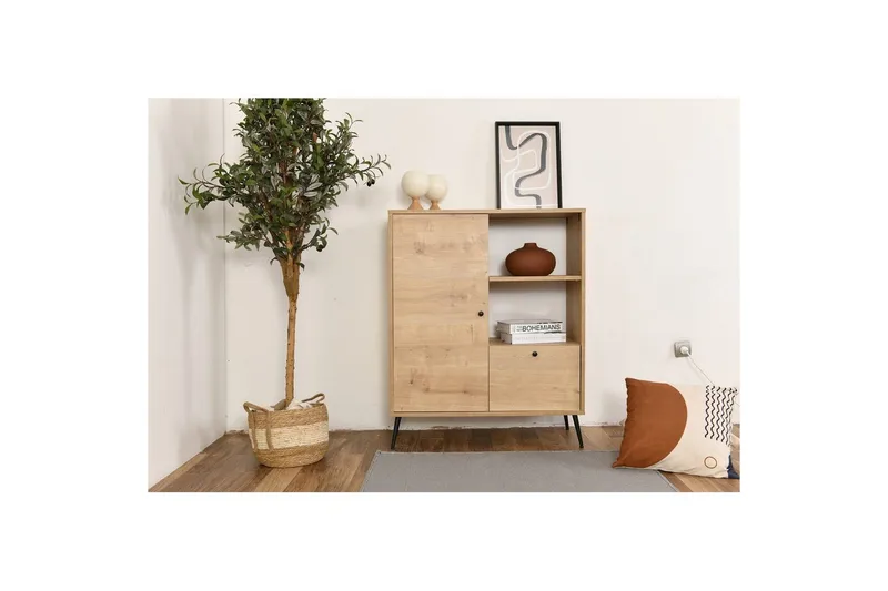 Flerfunktionsskåp Mjudi Ek - Ek - Förvaring - Förvaringsmöbler - Byrå