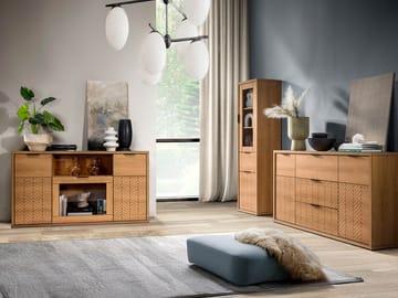 Fonti Möbelpaket Vardagsrum - Brun - Förvaring - Förvaringsmöbler - Skänkar & sideboards