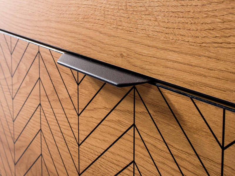Fonti Rektangulär Skänk 158 cm i Trä - Brun - Förvaring - Förvaringsmöbler - Skänkar & sideboards