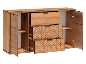 Fonti Rektangulär Skänk 158 cm i Trä - Brun - Förvaring - Förvaringsmöbler - Skänkar & sideboards