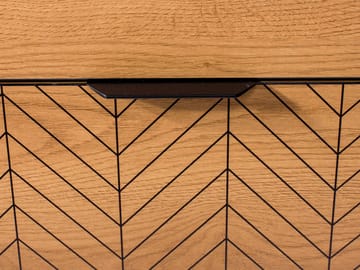 Fonti Skänk 158 cm - Brun|svart - Förvaring - Förvaringsmöbler - Skänkar & sideboards