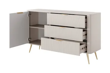 Forba Byrå 138 cm - Svart - Förvaring - Förvaringsmöbler - Byrå